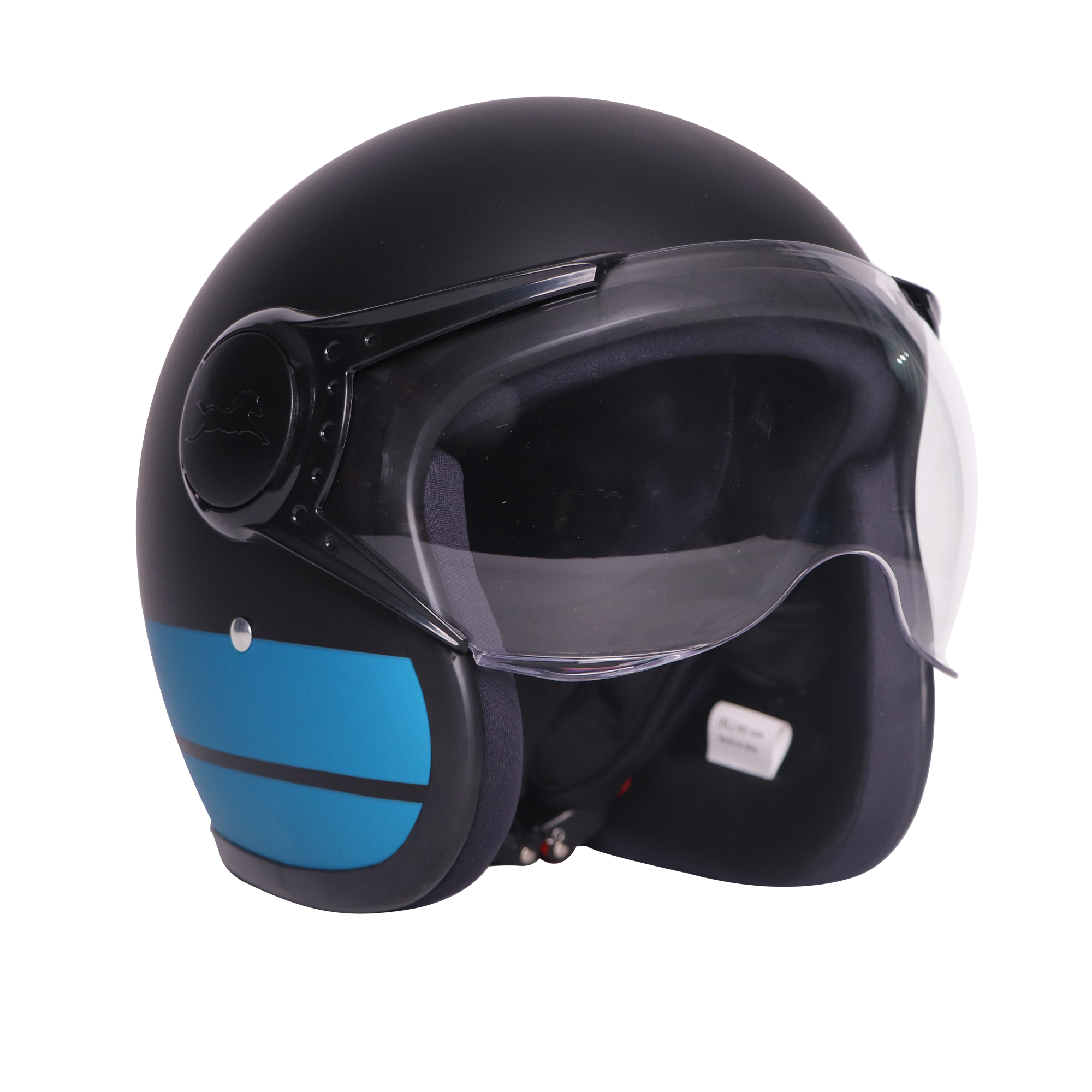 TVS J110 Half Face Helmet, Dawn Blue Matte